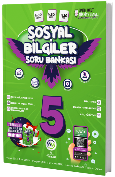 5.SINIF AV S.B. BRANŞ DNM HEDİYE SOSYAL B. - 25-26